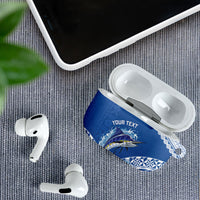Yasawa Fiji 2026 Rugby Custom AirPods Case Marlin Fijian Tapa Pattern LT14 - Polynesian Pride