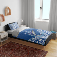 Yasawa Fiji 2026 Rugby Custom Bedding Set Marlin Fijian Tapa Pattern LT14 - Polynesian Pride