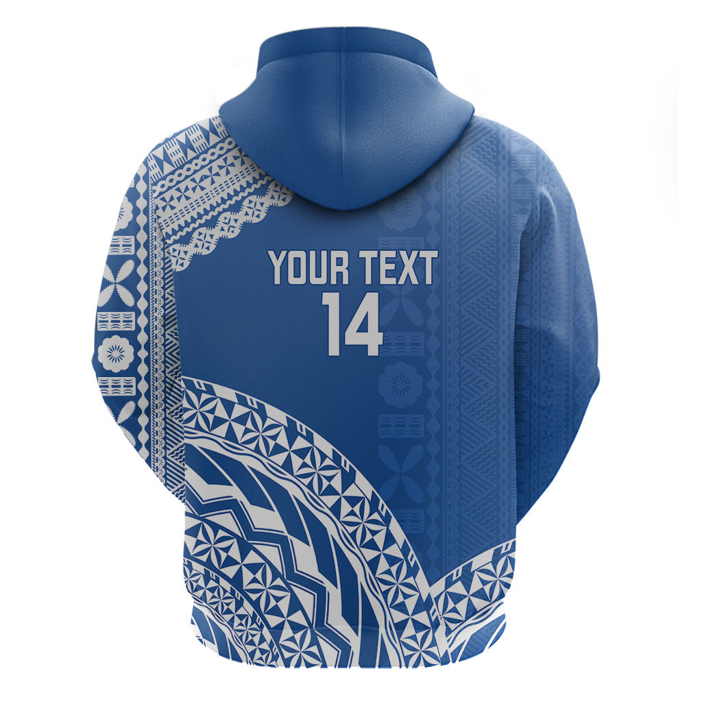 Yasawa Fiji 2026 Rugby Custom Hoodie Marlin Fijian Tapa Pattern LT14 - Polynesian Pride