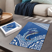 Yasawa Fiji 2026 Rugby Custom Puzzle Marlin Fijian Tapa Pattern LT14 - Polynesian Pride