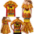 Custom Papua New Guinea Rugby Family Matching Mermaid Dress and Hawaiian Shirt 2023 Go Kumuls Pacific Dynamic Style LT14 - Polynesian Pride