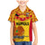 Custom Papua New Guinea Rugby Family Matching Mermaid Dress and Hawaiian Shirt 2023 Go Kumuls Pacific Dynamic Style LT14 Son's Shirt Yellow - Polynesian Pride