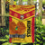 Papua New Guinea Rugby Garden Flag 2023 Go Kumuls Pacific Dynamic Style LT14 Garden Flag Yellow - Polynesian Pride