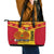 Papua New Guinea Rugby Leather Tote Bag 2023 Go Kumuls Pacific Dynamic Style LT14 - Polynesian Pride