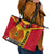 Papua New Guinea Rugby Leather Tote Bag 2023 Go Kumuls Pacific Dynamic Style LT14 - Polynesian Pride