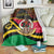 Vanuatu Unity Day Blanket 29 November Coat Of Arms With Flag Style LT14 - Polynesian Pride