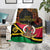 Vanuatu Unity Day Blanket 29 November Coat Of Arms With Flag Style LT14 - Polynesian Pride