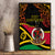 Vanuatu Unity Day Canvas Wall Art 29 November Coat Of Arms With Flag Style LT14 - Polynesian Pride