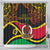 Vanuatu Unity Day Shower Curtain 29 November Coat Of Arms With Flag Style LT14 - Polynesian Pride