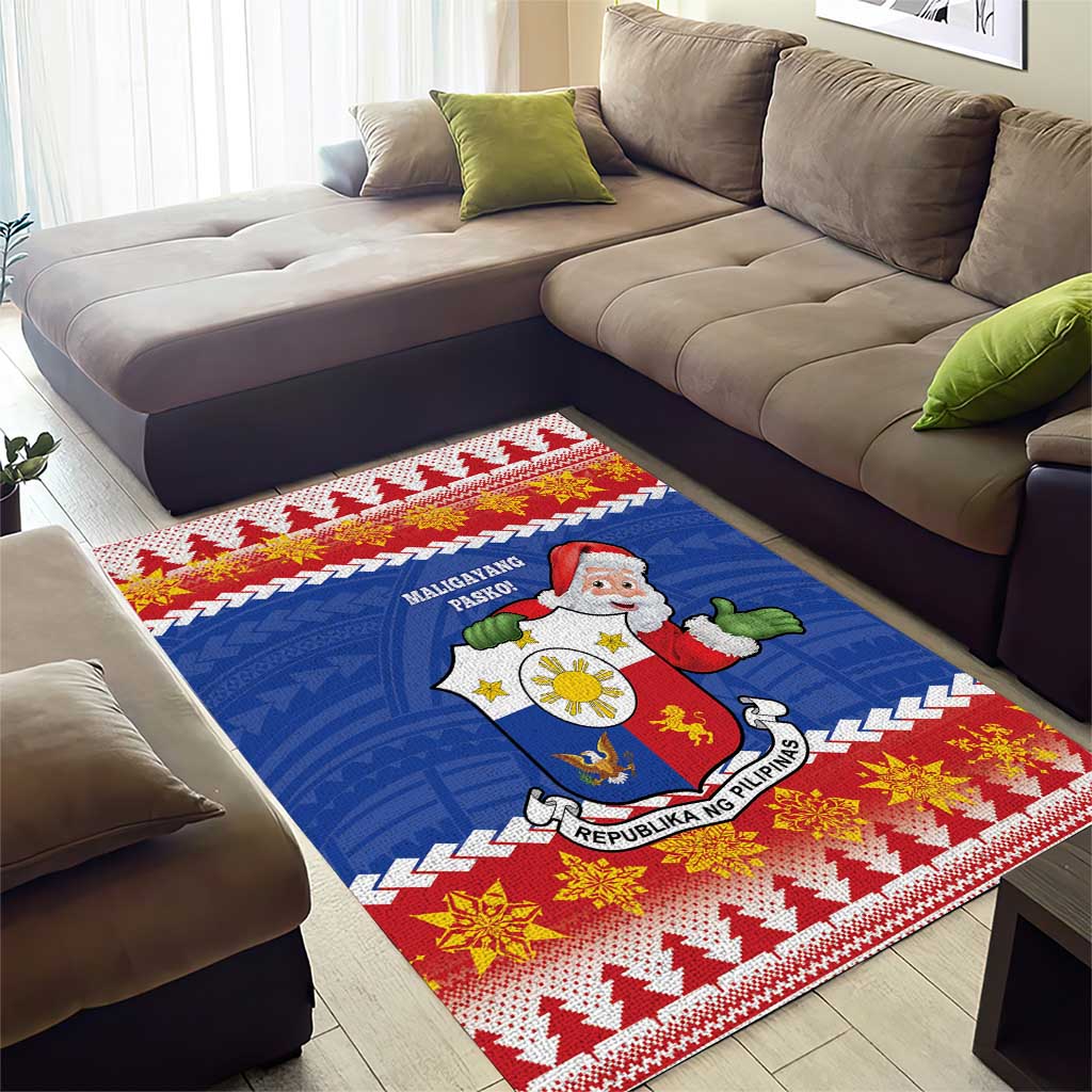The Philippines Christmas Area Rug Pilipinas Parol - Maligayang Pasko! LT14 - Polynesian Pride