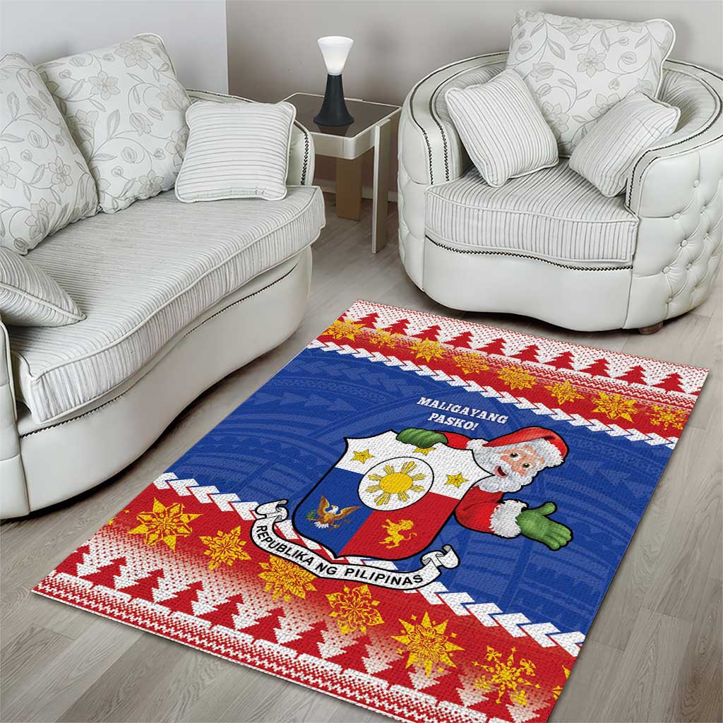 The Philippines Christmas Area Rug Pilipinas Parol - Maligayang Pasko! LT14 - Polynesian Pride
