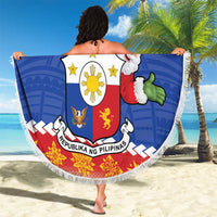 The Philippines Christmas Beach Blanket Pilipinas Parol - Maligayang Pasko! LT14 - Polynesian Pride
