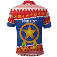 Personalized The Philippines Christmas Polo Shirt Pilipinas Parol - Maligayang Pasko! LT14 - Polynesian Pride
