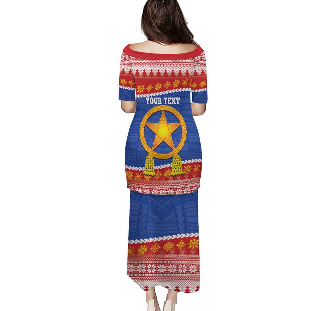 Personalized The Philippines Christmas Puletasi Pilipinas Parol - Maligayang Pasko! LT14 - Polynesian Pride