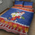 The Philippines Christmas Quilt Bed Set Pilipinas Parol - Maligayang Pasko!