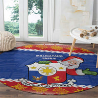 The Philippines Christmas Round Carpet Pilipinas Parol - Maligayang Pasko! LT14 - Polynesian Pride