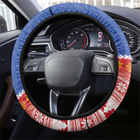 The Philippines Christmas Steering Wheel Cover Pilipinas Parol - Maligayang Pasko! LT14 - Polynesian Pride
