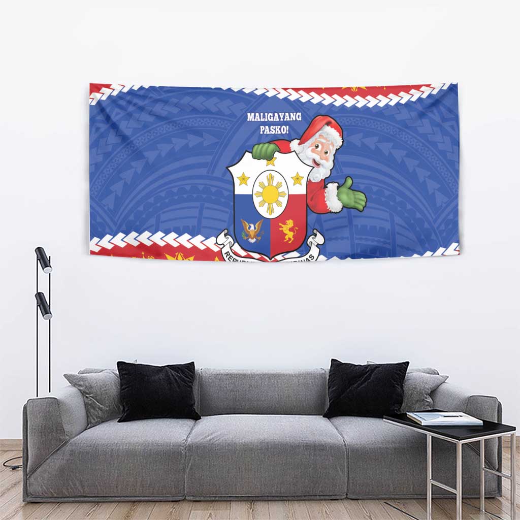 The Philippines Christmas Tapestry Pilipinas Parol - Maligayang Pasko! LT14 - Polynesian Pride