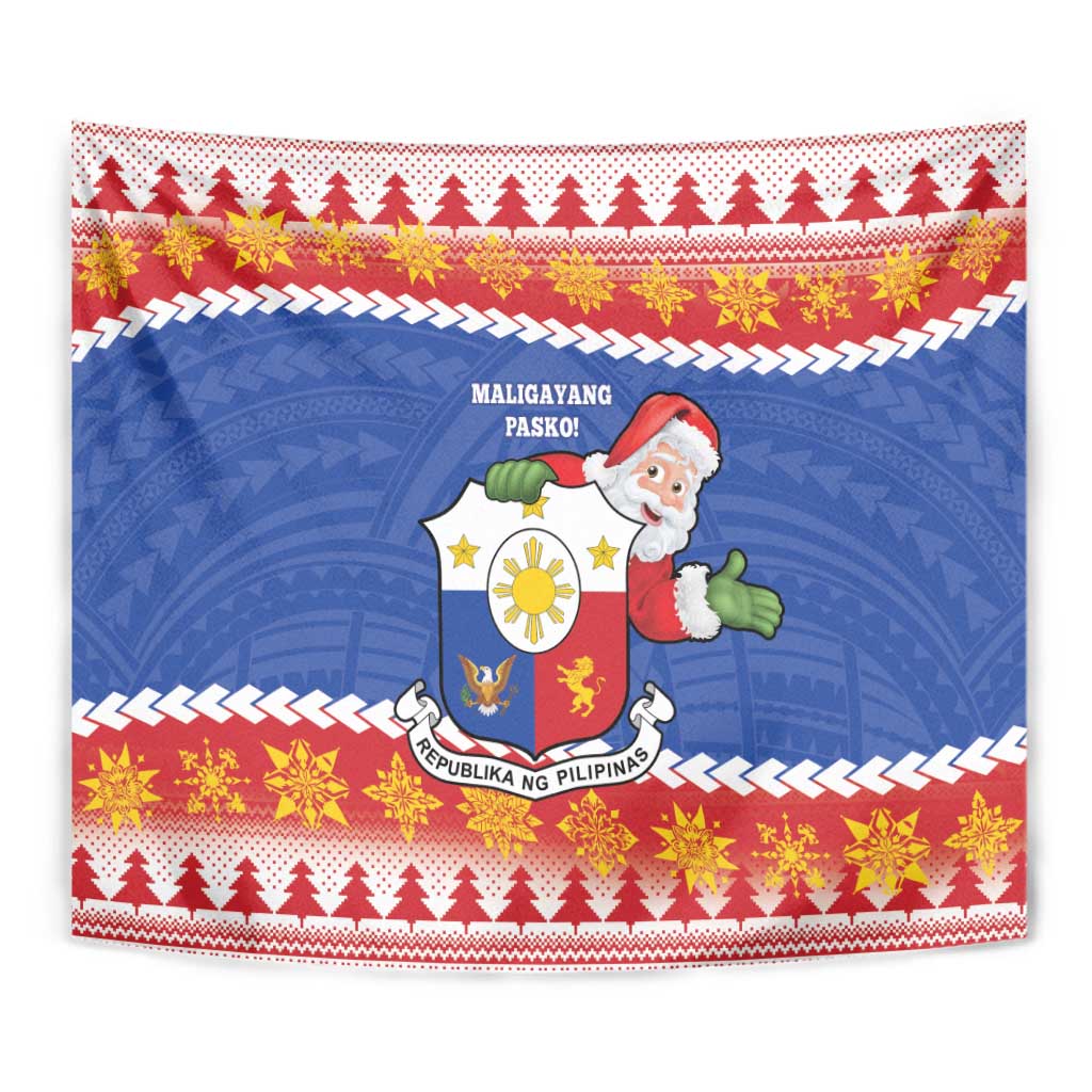 The Philippines Christmas Tapestry Pilipinas Parol - Maligayang Pasko! LT14 - Polynesian Pride