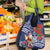 Guam Christmas Grocery Bag Poinsettia With Bougainvillea - Felis Pasgua!