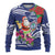 Guam Christmas Ugly Christmas Sweater Poinsettia With Bougainvillea - Felis Pasgua!