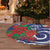 Guam Christmas Tree Skirt Poinsettia With Bougainvillea - Felis Pasgua!