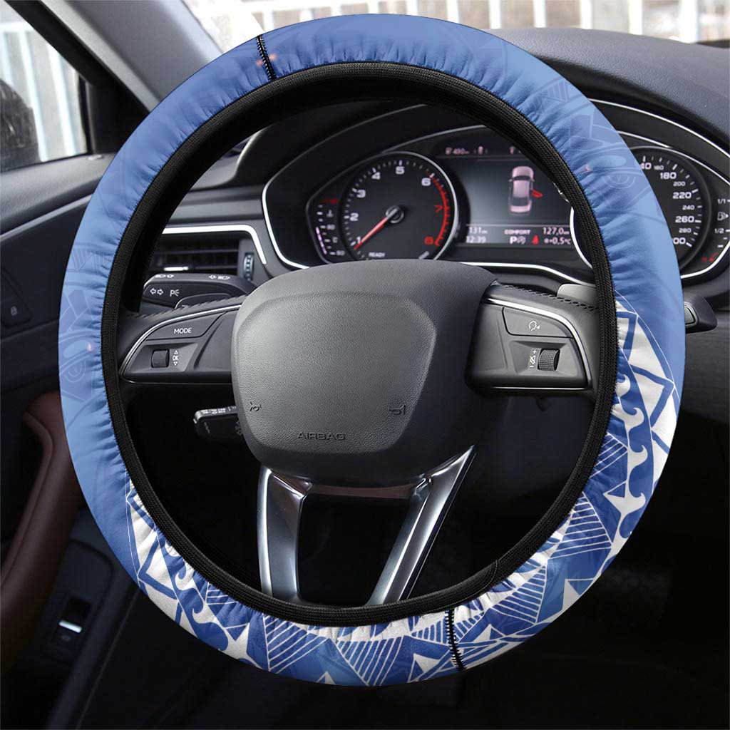 Hanukkah Jewish Festival Steering Wheel Cover It's Lit - Polynesian Pattern LT14 - Polynesian Pride