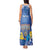 Personalised Hanukkah Jewish Festival Tank Maxi Dress It's Lit - Polynesian Pattern