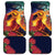 Hawaii Kilauea Big Islands Car Mats Pele Goddess With Tropical Flowers