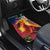 Hawaii Kilauea Big Islands Car Mats Pele Goddess With Tropical Flowers