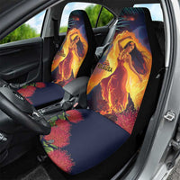 Hawaii Kilauea Big Islands Car Seat Cover Pele Goddess With Tropical Flowers LT14 - Polynesian Pride