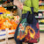 Hawaii Kilauea Big Islands Grocery Bag Pele Goddess With Tropical Flowers