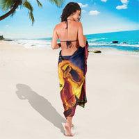 Hawaii Kilauea Big Islands Sarong Pele Goddess With Tropical Flowers LT14 - Polynesian Pride