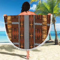 Malo e Lelei Tonga Beach Blanket Tongan Ngatu Tapa Cloth LT14 - Polynesian Pride