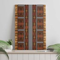 Malo e Lelei Tonga Canvas Wall Art Tongan Ngatu Tapa Cloth LT14 - Polynesian Pride