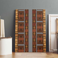 Malo e Lelei Tonga Canvas Wall Art Tongan Ngatu Tapa Cloth LT14 - Polynesian Pride
