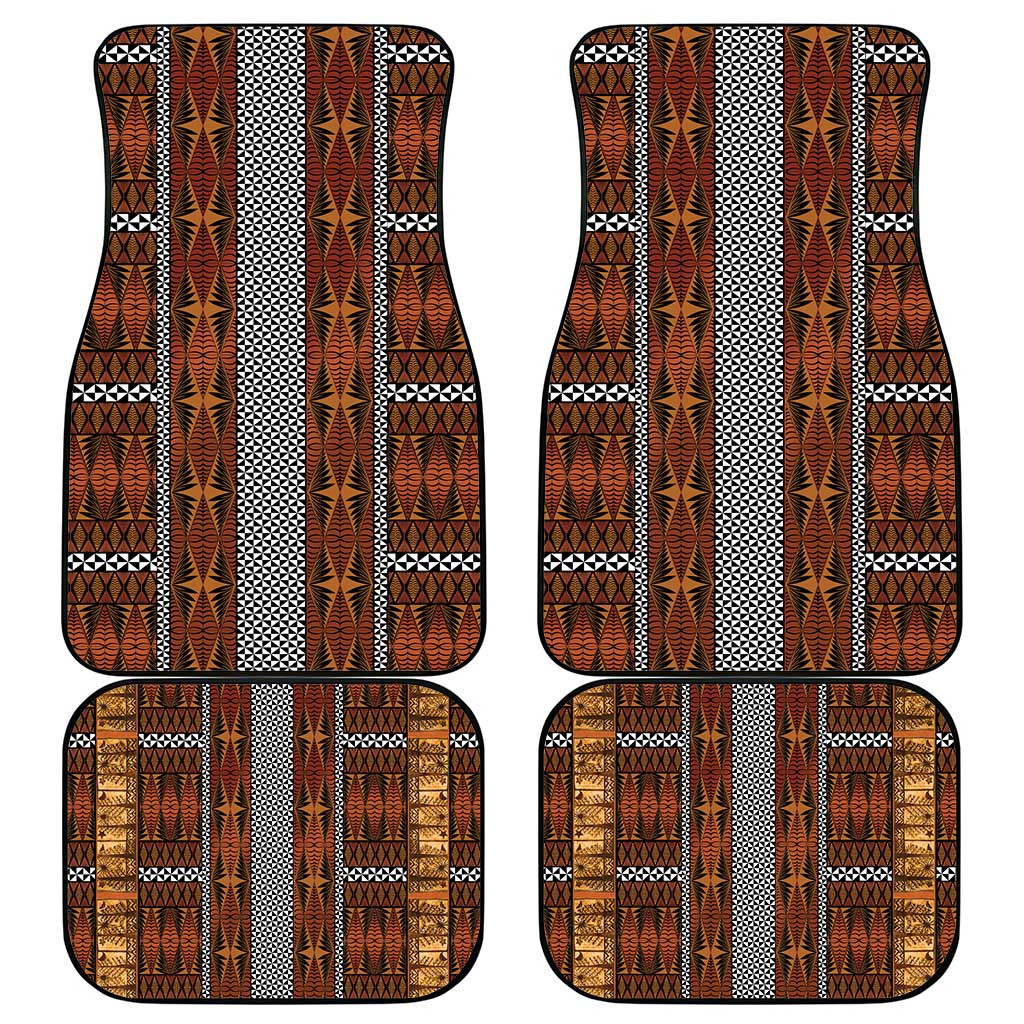 Malo e Lelei Tonga Car Mats Tongan Ngatu Tapa Cloth LT14 - Polynesian Pride