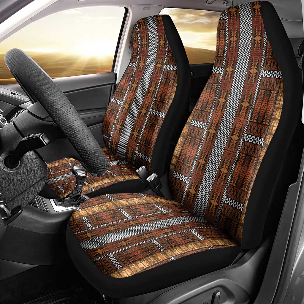 Malo e Lelei Tonga Car Seat Cover Tongan Ngatu Tapa Cloth LT14 - Polynesian Pride