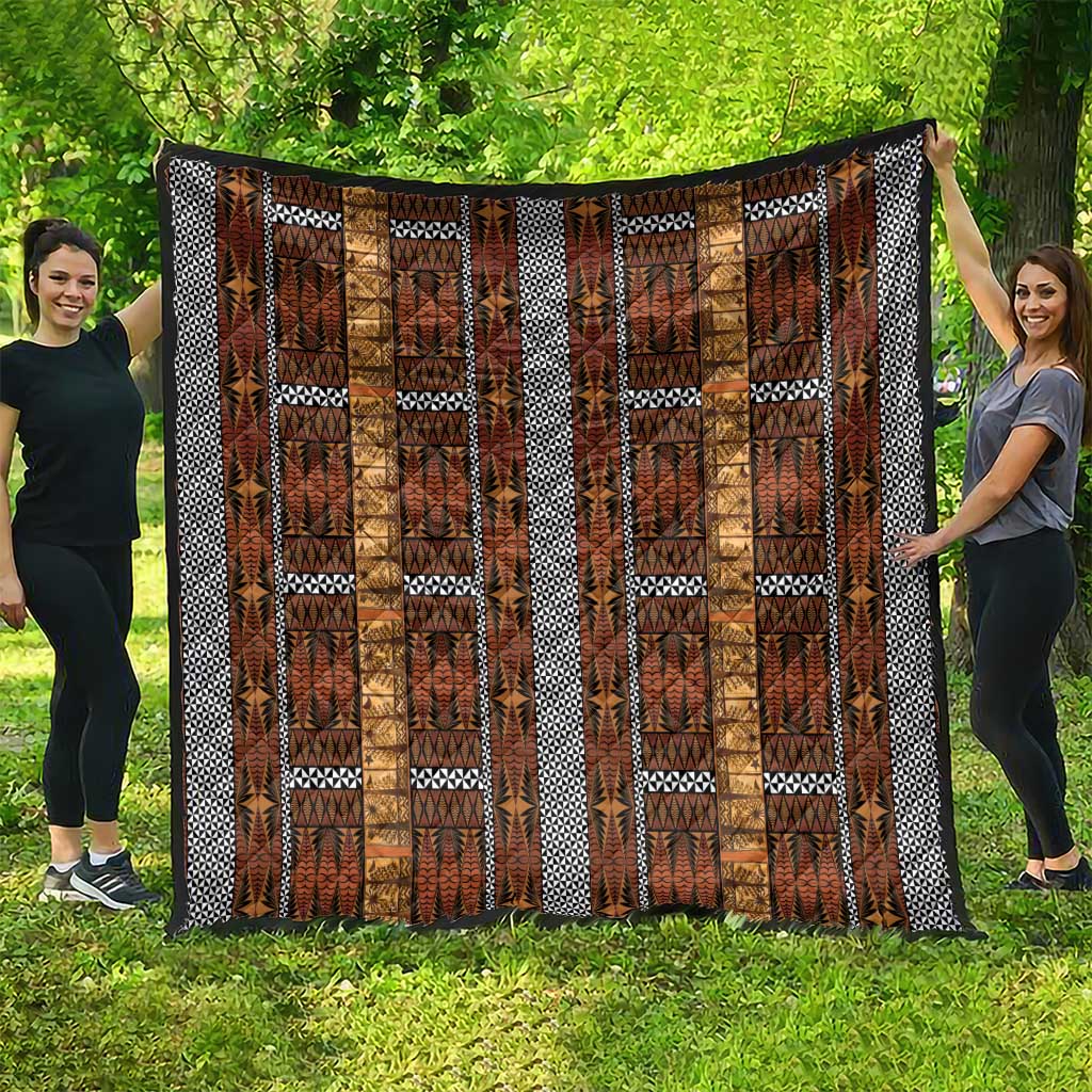 Malo e Lelei Tonga Quilt Tongan Ngatu Tapa Cloth LT14 - Polynesian Pride