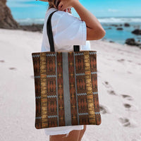 Malo e Lelei Tonga Tote Bag Tongan Ngatu Tapa Cloth LT14 - Polynesian Pride