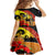 New Zealand And Australia ANZAC Day Family Matching Off Shoulder Short Dress and Hawaiian Shirt Aboriginal Maori Starring Night Style LT14 - Polynesian Pride