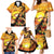 Aloha Hawaii Women's Day Family Matching Mermaid Dress and Hawaiian Shirt Hula Girl With Sunset Vibes LT14 - Polynesian Pride