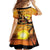 Aloha Hawaii Women's Day Family Matching Puletasi and Hawaiian Shirt Hula Girl With Sunset Vibes LT14 - Polynesian Pride