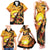 Aloha Hawaii Women's Day Family Matching Tank Maxi Dress and Hawaiian Shirt Hula Girl With Sunset Vibes LT14 - Polynesian Pride