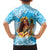 Aloha Hawaii Women's Day Family Matching Puletasi and Hawaiian Shirt Hula Girl With Ukulele Tropical Style LT14 - Polynesian Pride