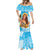 Aloha Hawaii Women's Day Mermaid Dress Hula Girl With Ukulele Tropical Style LT14 - Polynesian Pride