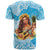 Aloha Hawaii Women's Day T Shirt Hula Girl With Ukulele Tropical Style LT14 - Polynesian Pride