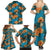 Hawaii Luau Party Family Matching Summer Maxi Dress and Hawaiian Shirt Dancing Girl Tropical Flowers LT14 - Polynesian Pride