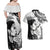 New Zealand Women's Day Couples Matching Off Shoulder Maxi Dress and Hawaiian Shirt Aotearoa Kia Whakapumau Te Mana Wahine LT14 - Polynesian Pride