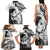 New Zealand Women's Day Family Matching Tank Maxi Dress and Hawaiian Shirt Aotearoa Kia Whakapumau Te Mana Wahine LT14 - Polynesian Pride